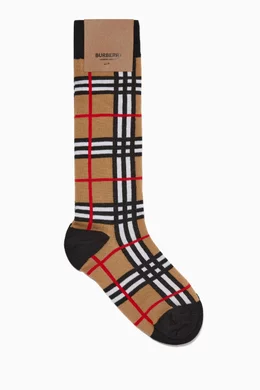 Burberry store vintage socks