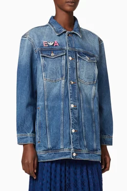 Emporio armani denim jacket hot sale