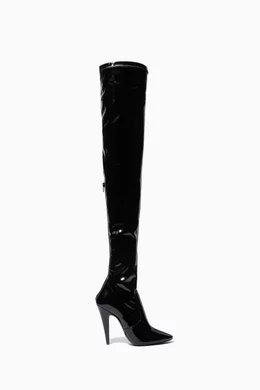 Ysl over the knee hotsell boots