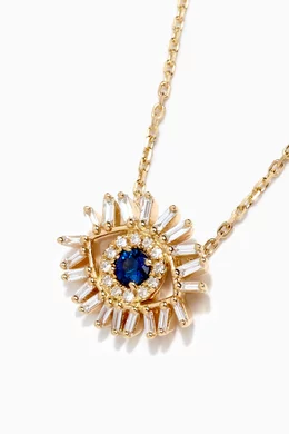 Suzanne kalan evil outlet eye necklace