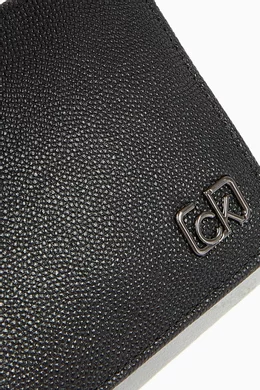 Buy Calvin Klein Black Money Clip Billfold Wallet in Leather for