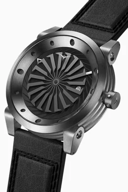 Buy Zinvo Black Blade Gunmetal Watch for Men in UAE Ounass