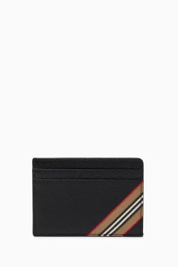Burberry grainy leather card deals case