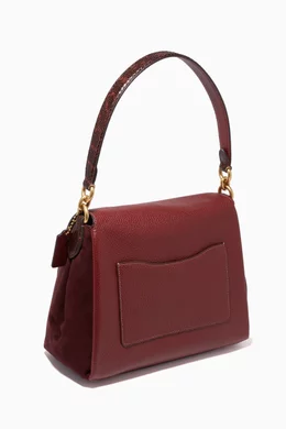 May shoulder bag with snakeskin detail sales