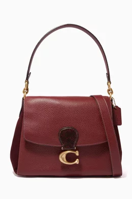 May shoulder bag with snakeskin sale detail