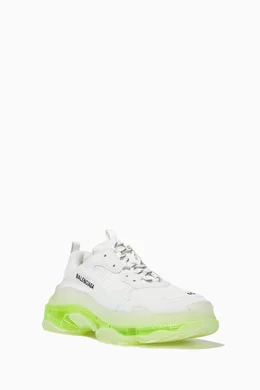 Balenciaga triple s 2025 white and yellow