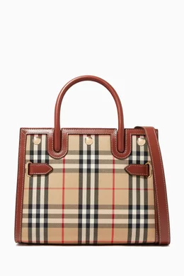 Burberry two sale handle title bag