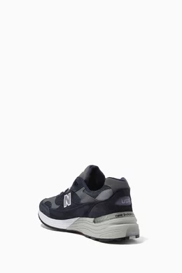 Buy New Balance Grey 992 Tricolor Low Top Sneakers for Men in UAE