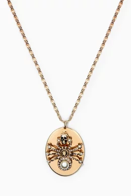 Alexander mcqueen hotsell spider necklace