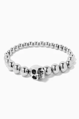 Alexander mcqueen skull on sale multi beaded bracelet