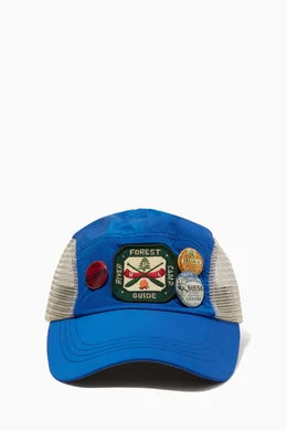 Buy Polo Ralph Lauren Blue Forest Guide Fishing Hat in Nylon for
