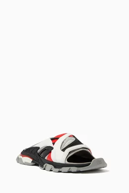 Balenciaga sandals mens grey hot sale