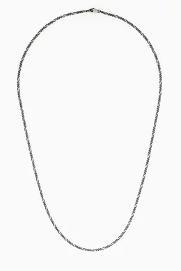 Figaro silver chain sale