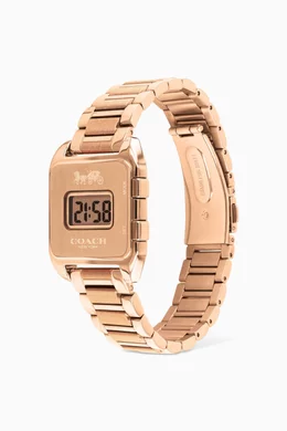 Coach outlet digital watch