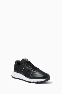 Prax 01 leather and technical fabric sneakers deals