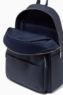 Buy Lacoste Blue Classic Backpack in Petit Piqu for Men in UAE