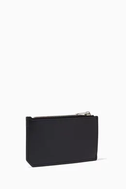 Monogram fragments 2025 zippered card case