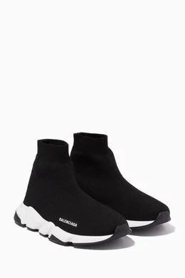 Buy Balenciaga Black Sneakers in Technical Knit for UNISEX in UAE |