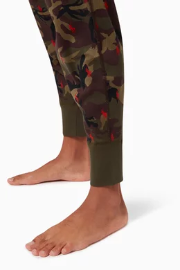 Allover pony discount cotton jogger