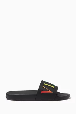 Valentino slides best sale mens