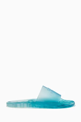 Coach discount rubber slides
