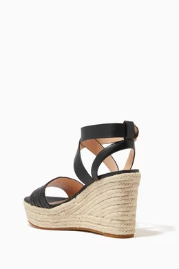 Coach black wedges online