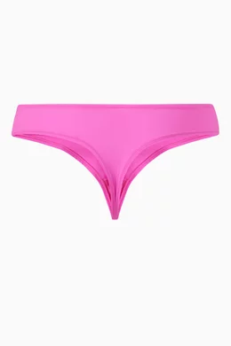 Buy SKIMS Pink Fits Everybody Thong for Women in UAE
