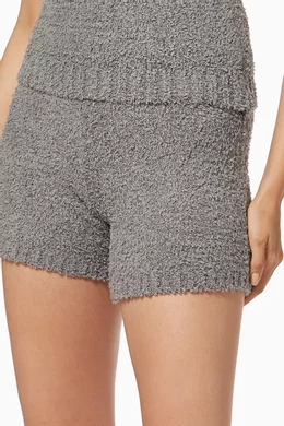 Buy SKIMS Grey Cozy Knit Short for Women in UAE
