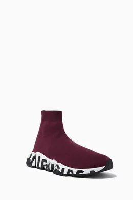 Balenciaga speed knit purple new arrivals