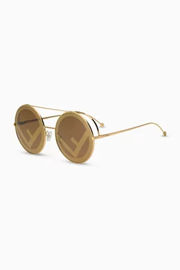 Fendirama Round Sunglasses