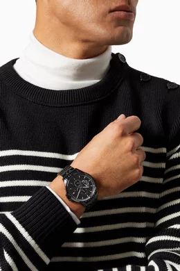 Buy Tommy Hilfiger Black Shawn Quartz Watch for Men in UAE Ounass