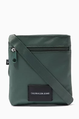 Calvin klein flat cross body bag sales