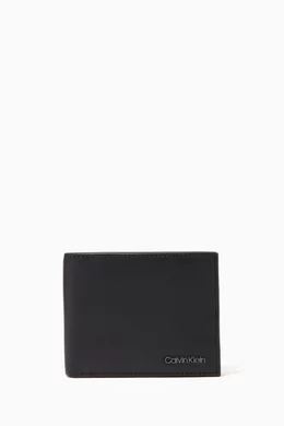 Calvin klein leather slimfold wallet outlet
