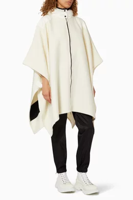 Moncler puffer cape sales