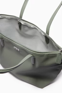 Lacoste concept small zip tote hotsell bag