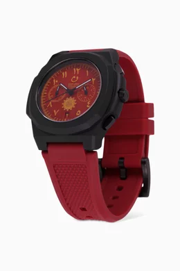 Buy Nuun Official Red Oman Chronograph Special Edition Watch for