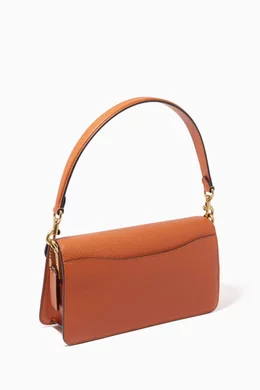 Buy Coach Brown Tabby Shoulder Bag 26 with Snakeskin Detail for