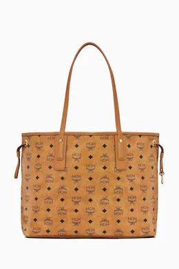 Mcm reversible liz medium shopper in visetos sales