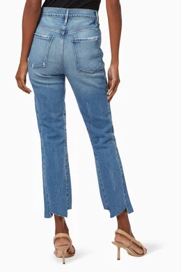 Jagged cheap edge jeans