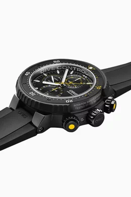 Buy Oris Black ProDiver Dive Control Automatic Chronograph Watch