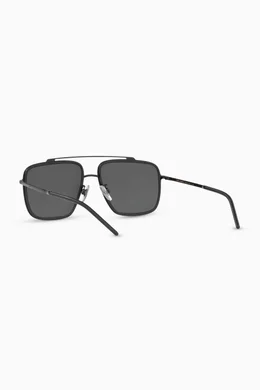 Buy Dolce Gabbana Black Madison Sunglasses for Men in UAE Ounass
