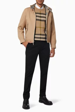 Burberry harrington jacket mens online