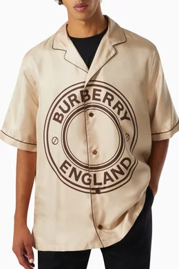 Burberry graphic store tee