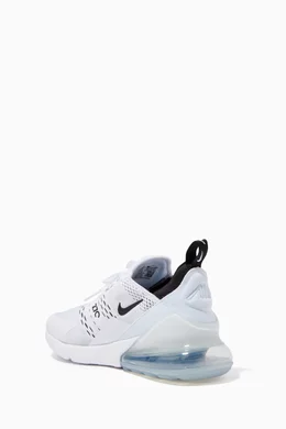 Buy Nike White Air Max 270 Sneakers in Textile for Women in UAE