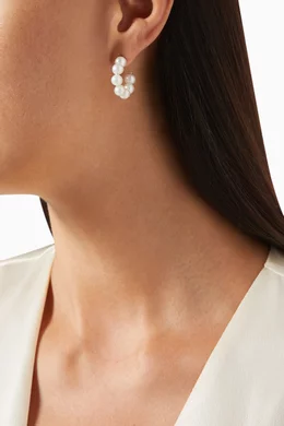Buy Meadowlark Silver Florence Hoop Earrings in Sterling Silver