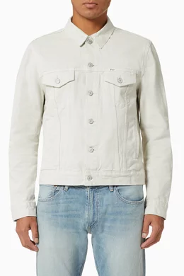 Ralph lauren sales white denim jacket