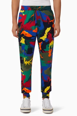 Polo deals camo sweatpants