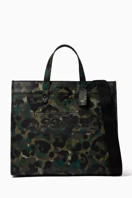Coach camouflage clearance tote