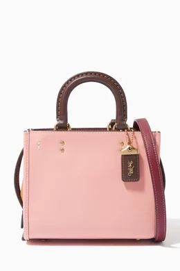 Rogue shoulder bag in colorblock store