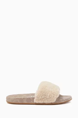 Coach ulla shearling slippers best sale